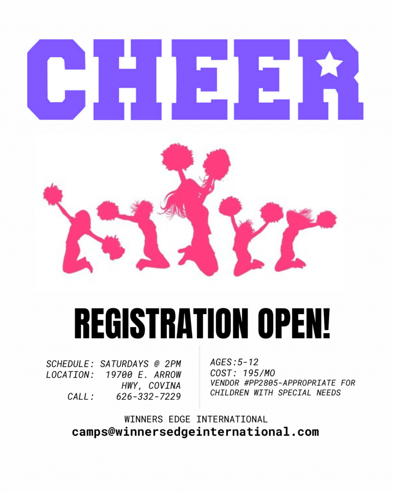 Kids Cheer Classes 8